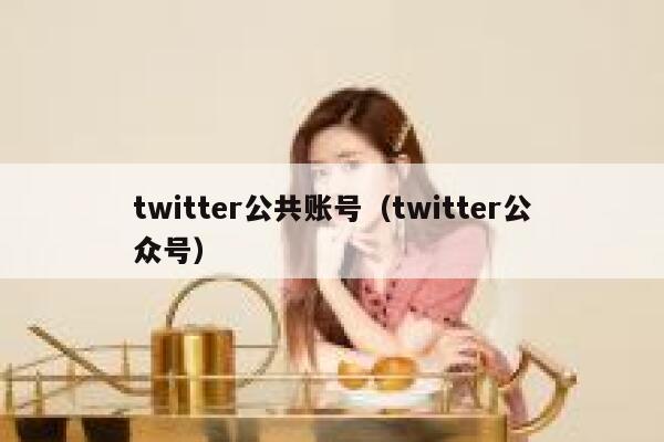 twitter公共账号（twitter公众号） 第1张