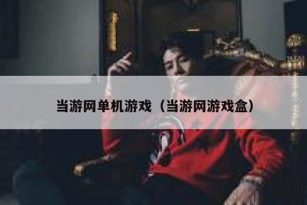 当游网单机游戏（当游网游戏盒） 第1张