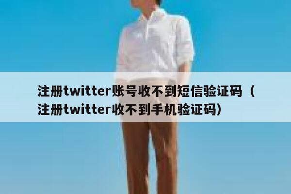 注册twitter账号收不到短信验证码（注册twitter收不到手机验证码） 第1张