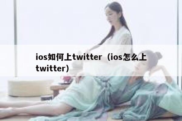 ios如何上twitter（ios怎么上twitter） 第1张