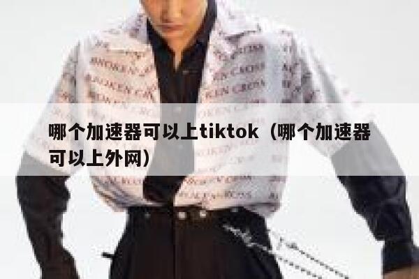 哪个加速器可以上tiktok（哪个加速器可以上外网） 第1张