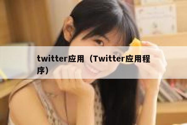 twitter应用（Twitter应用程序） 第1张