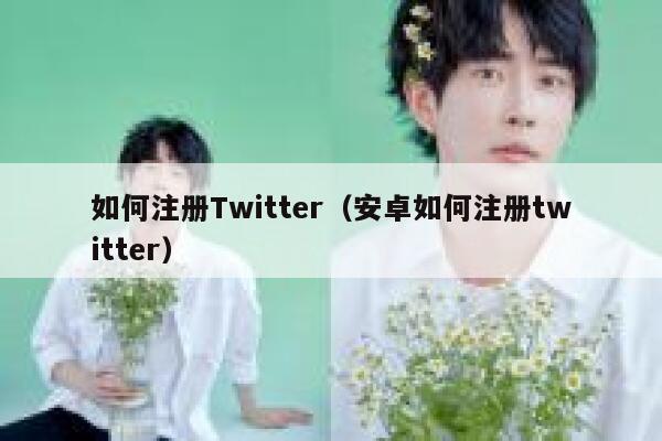 如何注册Twitter（安卓如何注册twitter） 第1张