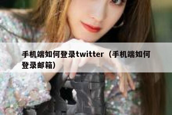 手机端如何登录twitter（手机端如何登录邮箱） 第1张