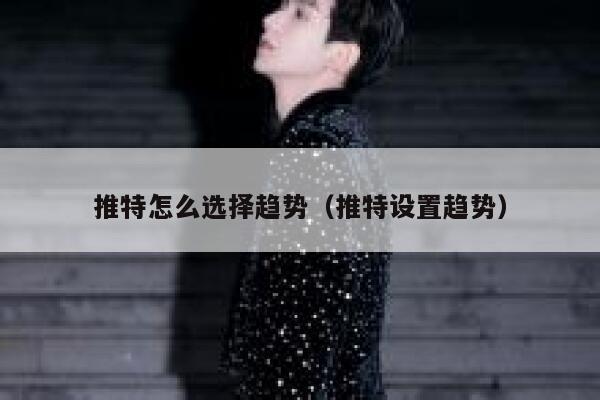 推特怎么选择趋势（推特设置趋势） 第1张