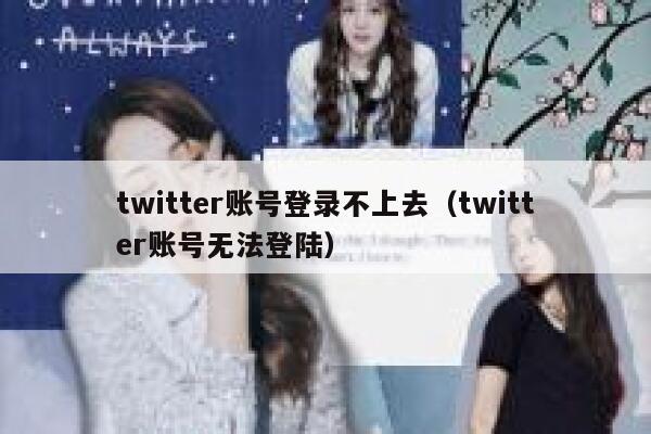 twitter账号登录不上去（twitter账号无法登陆） 第1张
