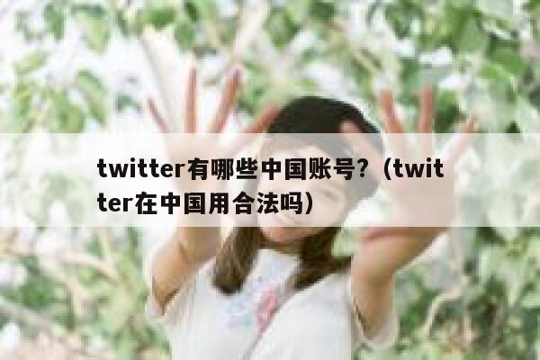 twitter有哪些中国账号?（twitter在中国用合法吗） 第1张
