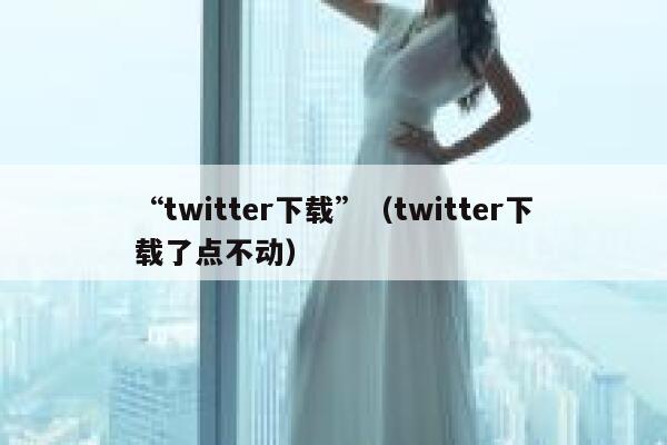 “twitter下载”（twitter下载了点不动） 第1张