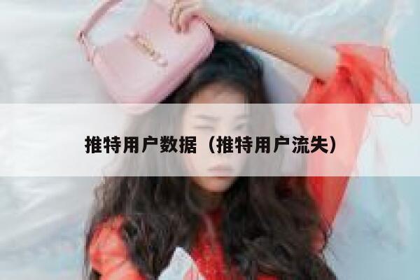 推特用户数据（推特用户流失） 第1张