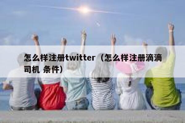 怎么样注册twitter（怎么样注册滴滴司机 条件） 第1张