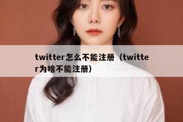twitter怎么不能注册（twitter为啥不能注册） 第1张