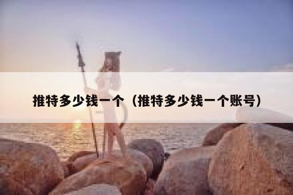 推特多少钱一个（推特多少钱一个账号） 第1张