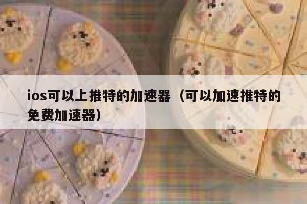 ios可以上推特的加速器（可以加速推特的免费加速器） 第1张