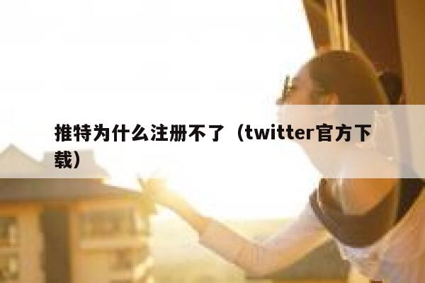 推特为什么注册不了（twitter官方下载） 第1张