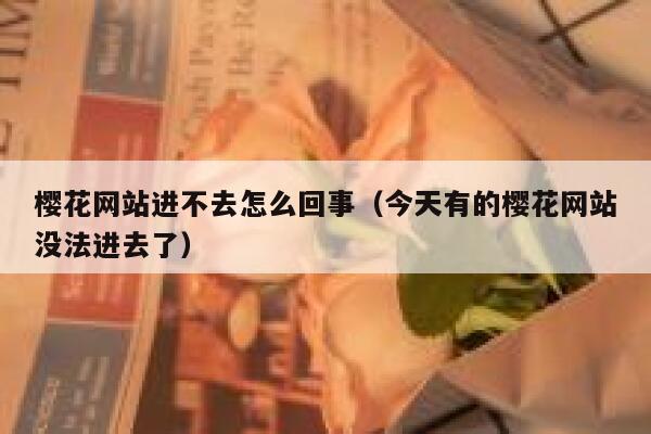 樱花网站进不去怎么回事（今天有的樱花网站没法进去了） 第1张