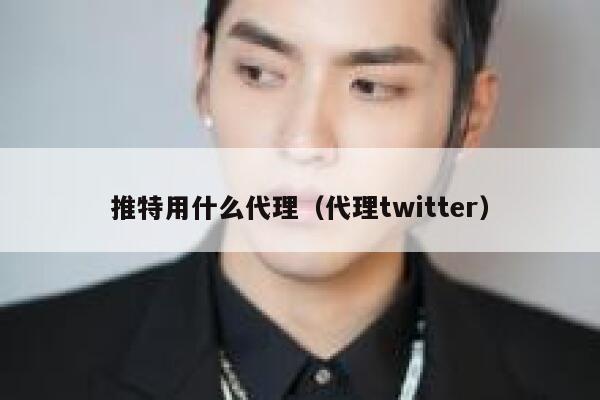 推特用什么代理（代理twitter） 第1张