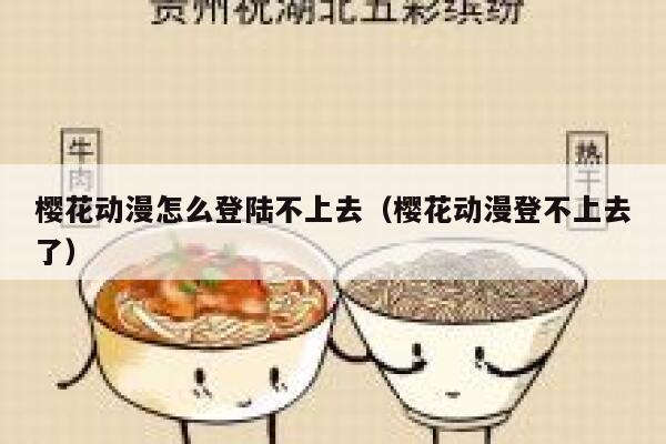 樱花动漫怎么登陆不上去（樱花动漫登不上去了） 第1张