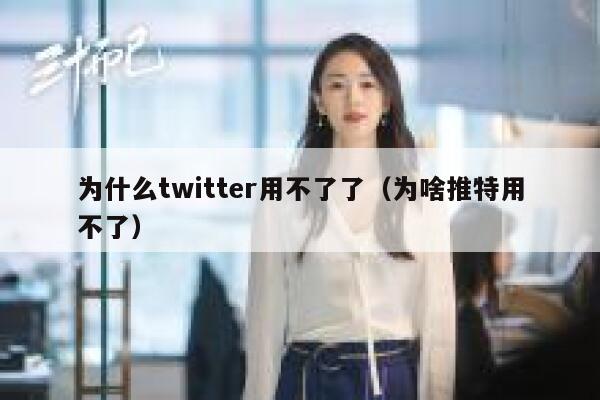 为什么twitter用不了了(为啥推特用不了) 第1张 为什么twitter用不了了(为啥推特用不了) 第1张