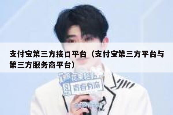 支付宝第三方接口平台（支付宝第三方平台与第三方服务商平台） 第1张