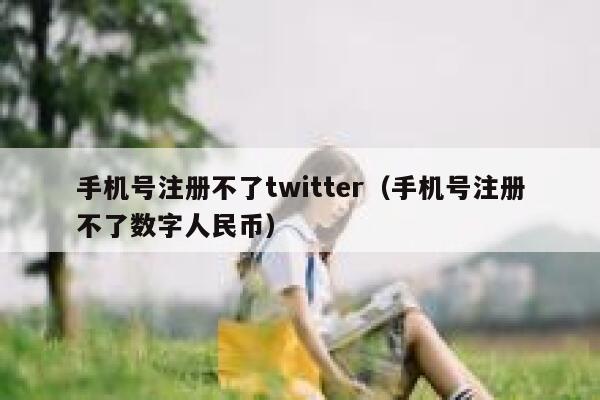 手机号注册不了twitter（手机号注册不了数字人民币） 第1张