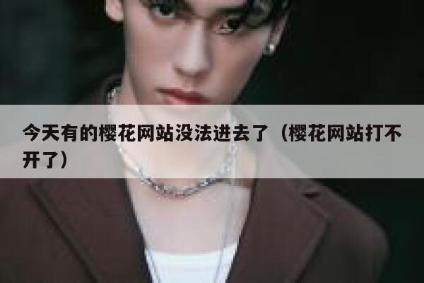 今天有的樱花网站没法进去了（樱花网站打不开了） 第1张