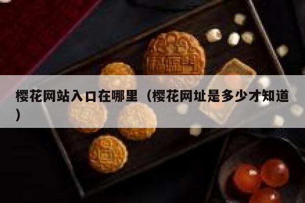 樱花网站入口在哪里（樱花网址是多少才知道） 第1张