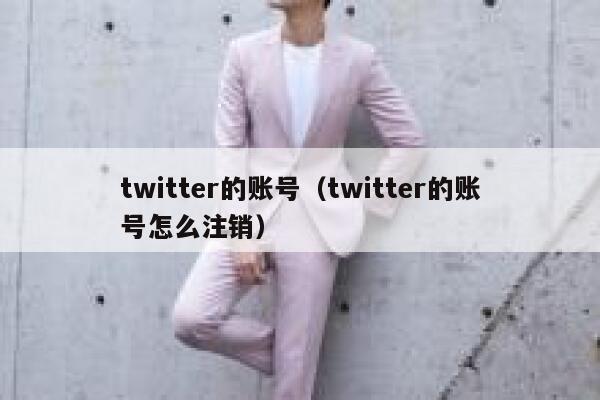 twitter的账号（twitter的账号怎么注销） 第1张