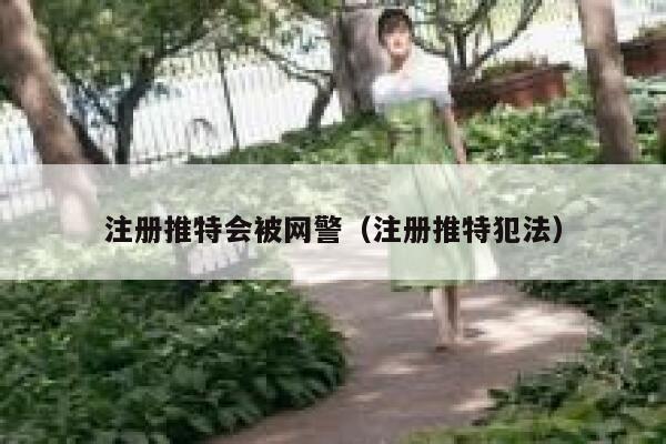 注册推特会被网警（注册推特犯法） 第1张