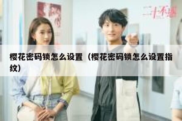 樱花密码锁怎么设置（樱花密码锁怎么设置指纹） 第1张