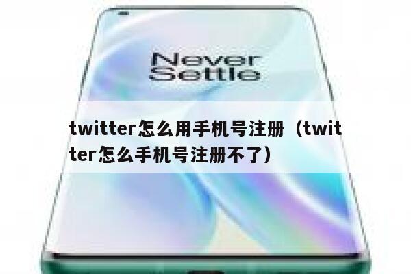twitter怎么用手机号注册（twitter怎么手机号注册不了） 第1张