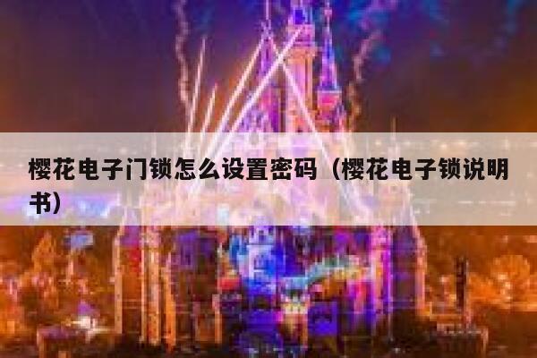 樱花电子门锁怎么设置密码（樱花电子锁说明书） 第1张