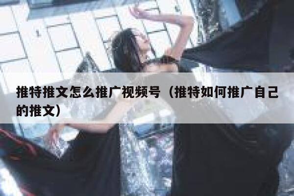 推特推文怎么推广视频号（推特如何推广自己的推文） 第1张