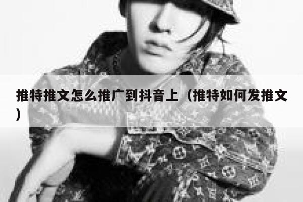 推特推文怎么推广到抖音上（推特如何发推文） 第1张