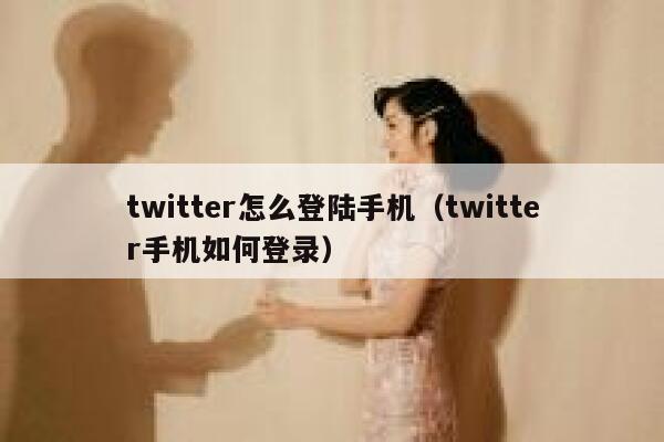 twitter怎么登陆手机（twitter手机如何登录） 第1张
