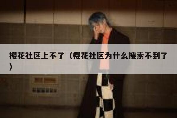 樱花社区上不了（樱花社区为什么搜索不到了） 第1张