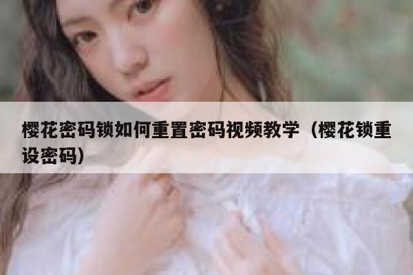 樱花密码锁如何重置密码视频教学（樱花锁重设密码） 第1张