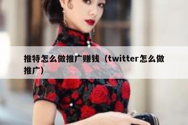 推特怎么做推广赚钱（twitter怎么做推广） 第1张