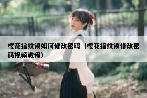 樱花指纹锁如何修改密码（樱花指纹锁修改密码视频教程） 第1张