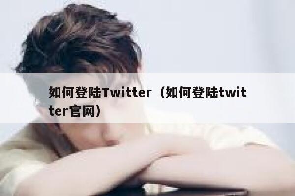 如何登陆Twitter（如何登陆twitter官网） 第1张