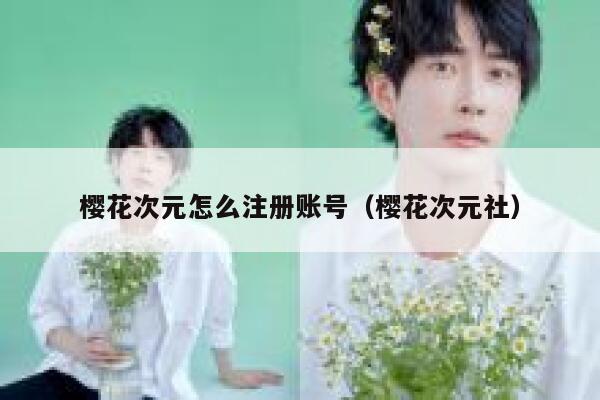 樱花次元怎么注册账号（樱花次元社） 第1张
