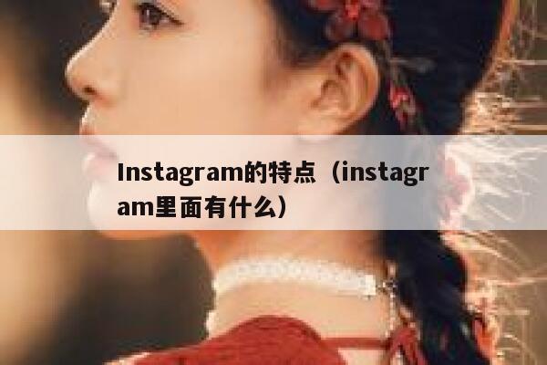 Instagram的特点（instagram里面有什么） 第1张