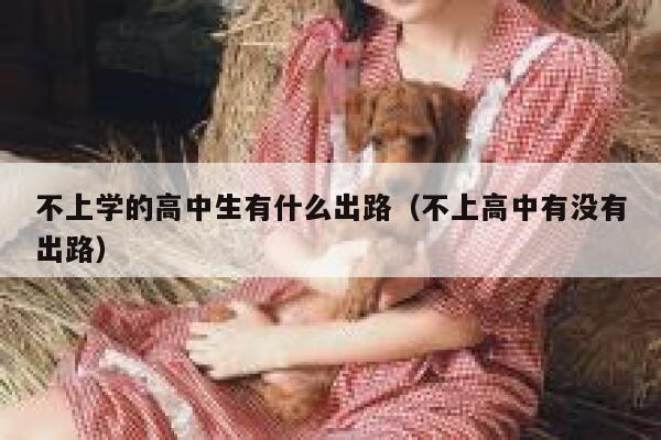 不上学的高中生有什么出路（不上高中有没有出路） 第1张