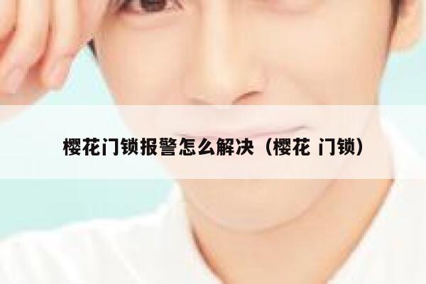 樱花门锁报警怎么解决（樱花 门锁） 第1张