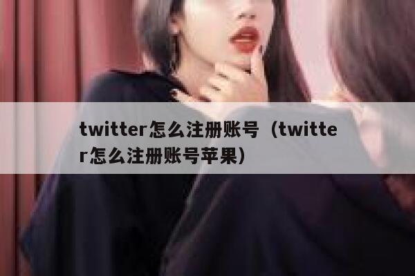 twitter怎么注册账号（twitter怎么注册账号苹果） 第1张