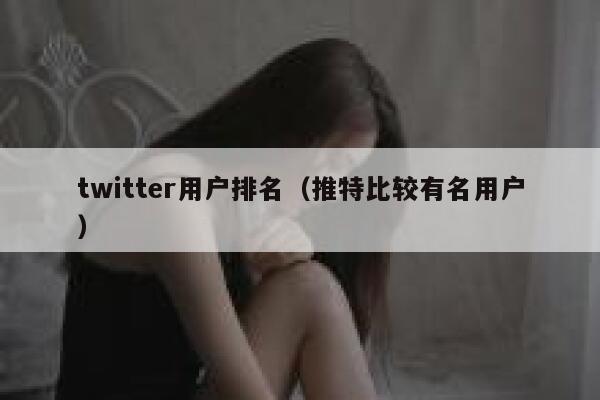 twitter用户排名（推特比较有名用户） 第1张
