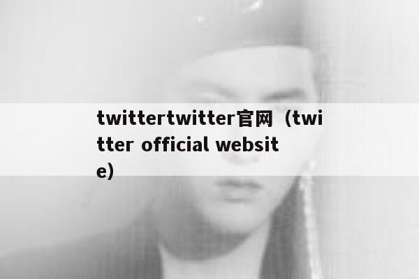 twittertwitter官网（twitter official website） 第1张