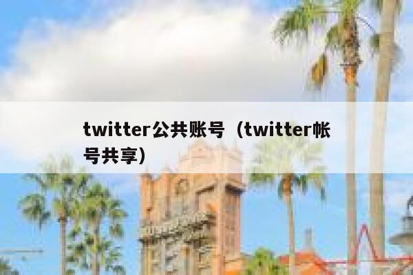 twitter公共账号（twitter帐号共享） 第1张