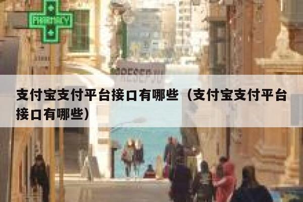 支付宝支付平台接口有哪些（支付宝支付平台接口有哪些） 第1张