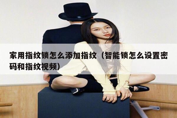 家用指纹锁怎么添加指纹（智能锁怎么设置密码和指纹视频） 第1张