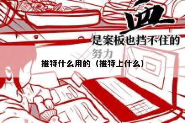 推特什么用的（推特上什么） 第1张